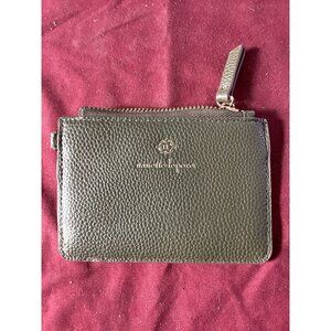 644-Ladies Hunter Green Small Nanette Lenore Coin Purse/Bag New Without Tags